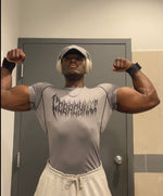 Load image into Gallery viewer, Legacyfit Dark Metal Compression Gray shirt
