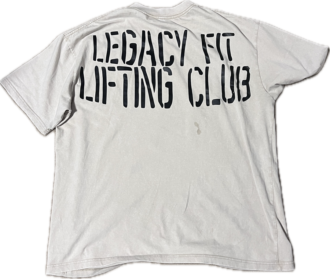 LegacyFit “Foundation” Oversized Tee – Rock Beige