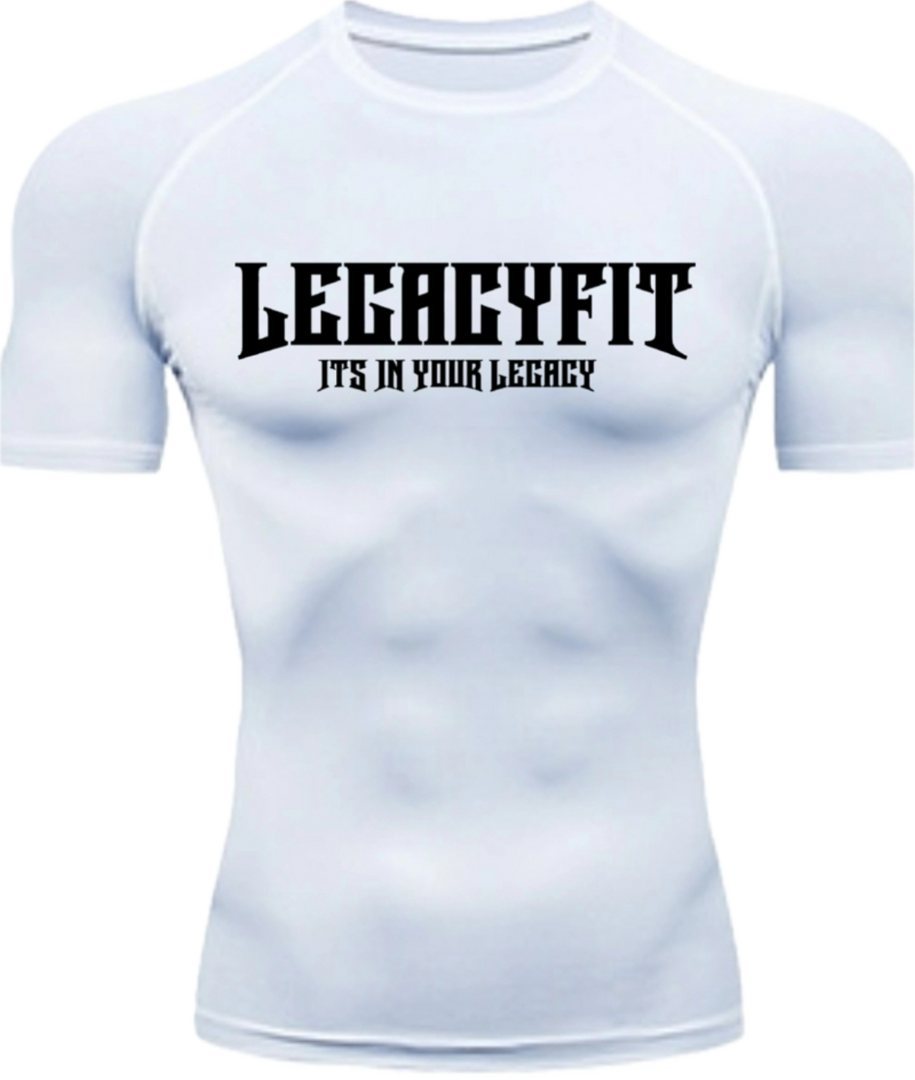 LegacyFit Essentials: White Compression
