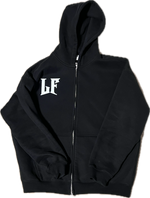 Load image into Gallery viewer, LegacyFit Essential Zip-up Hoodie Black Wash
